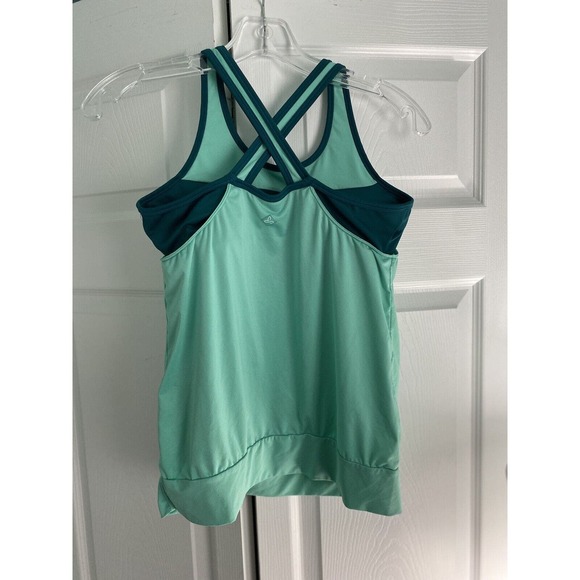 PrAna Breathe Cross Back Athletic Green Tank top Size‎ XS - Picture 2 of 3